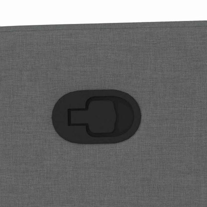 Poltrona reclinabile Grigio scuro 69 x 86 x 100 cm Tessuto