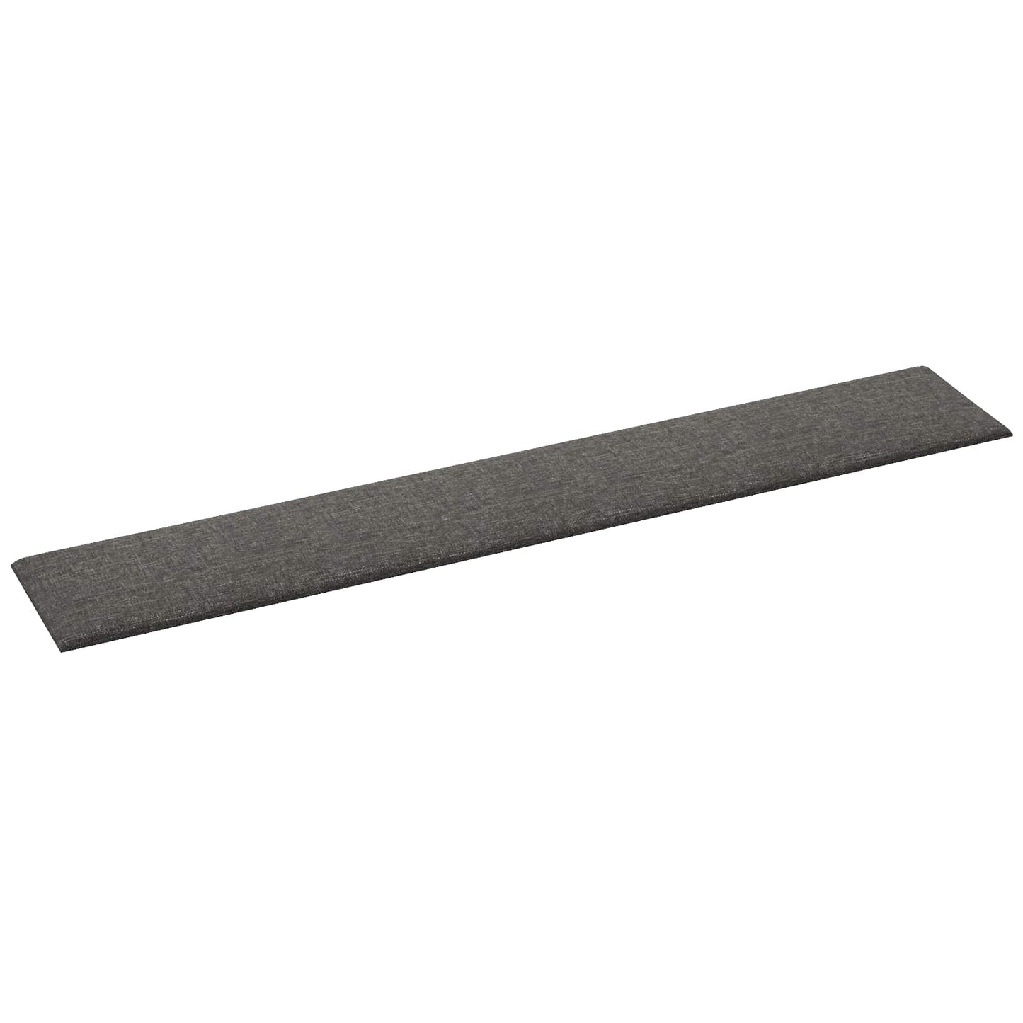 Testiera da Parete 12 pcs Grigio scuro 90 x 15 cm Tessuto | homemem39