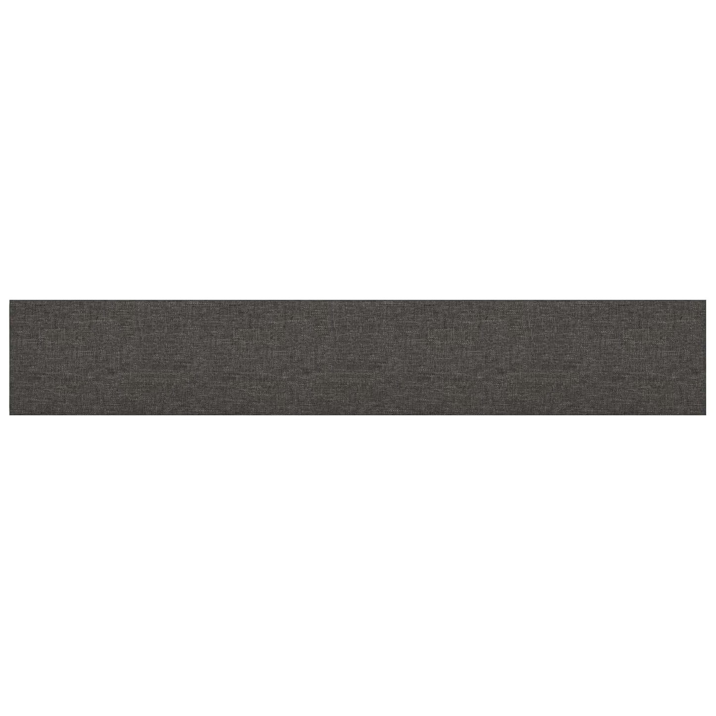 Testiera da Parete 12 pcs Grigio scuro 90 x 15 cm Tessuto | homemem39