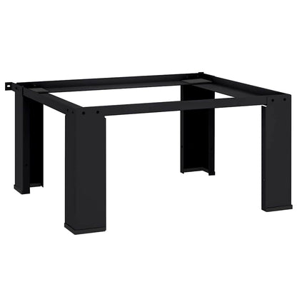 Pedestallo per Lavatrice Nero 64 x 55 x 32,5 cm Acciaio | homemem39