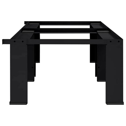 Pedestallo per Lavatrice 2 pcs Nero 127 x 54,5 x 32,5 cm | homemem39