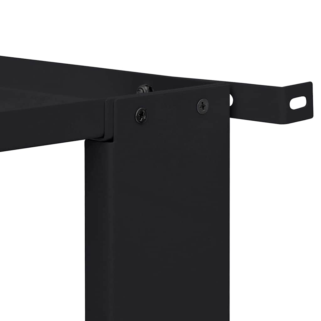 Pedestallo per Lavatrice 2 pcs Nero 127 x 54,5 x 32,5 cm | homemem39