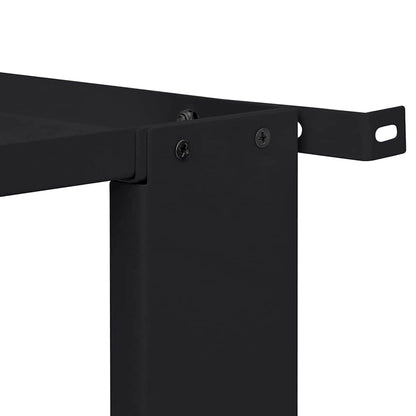 Pedestallo per Lavatrice 2 pcs Nero 127 x 54,5 x 32,5 cm | homemem39