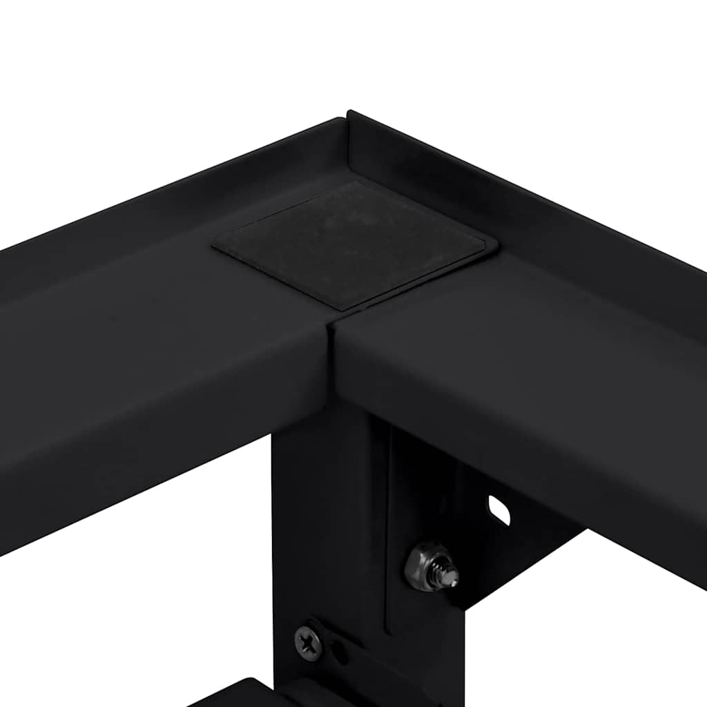Pedestallo per Lavatrice Nero 60 x 56 x 52 cm Acciaio | homemem39