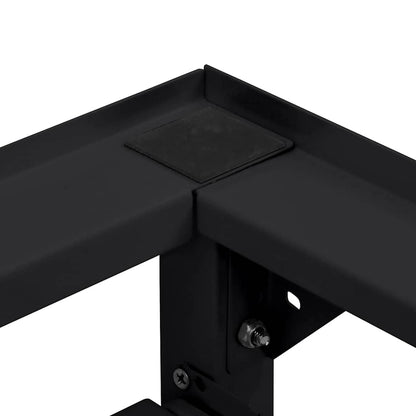Pedestallo per Lavatrice Nero 60 x 56 x 52 cm Acciaio | homemem39