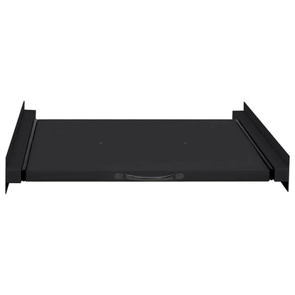 Mensola Intermedia per Lavatrice Nero 60 x 60 x 8 cm Acciaio | homemem39