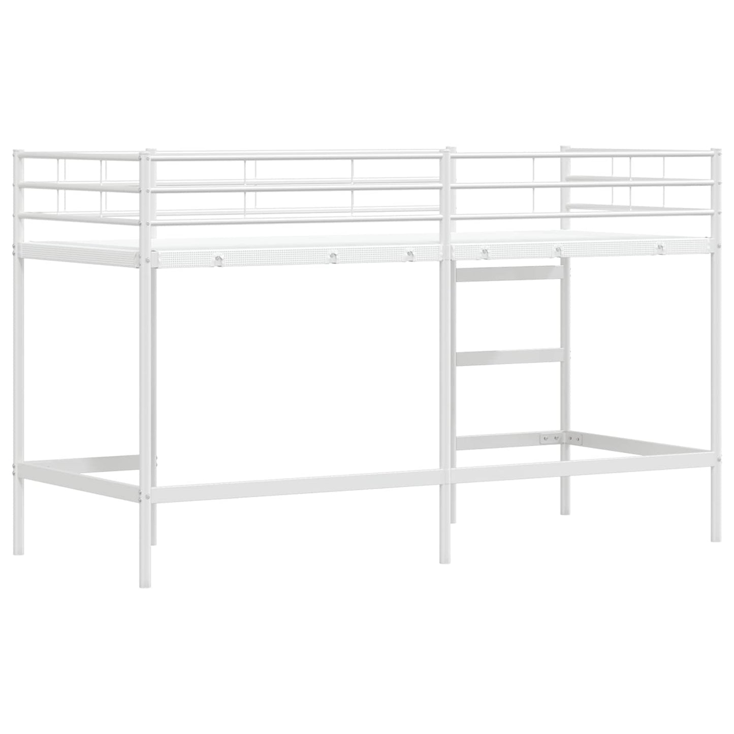 Struttura del letto loft per bambini Bianco 74,5 x 190 cm