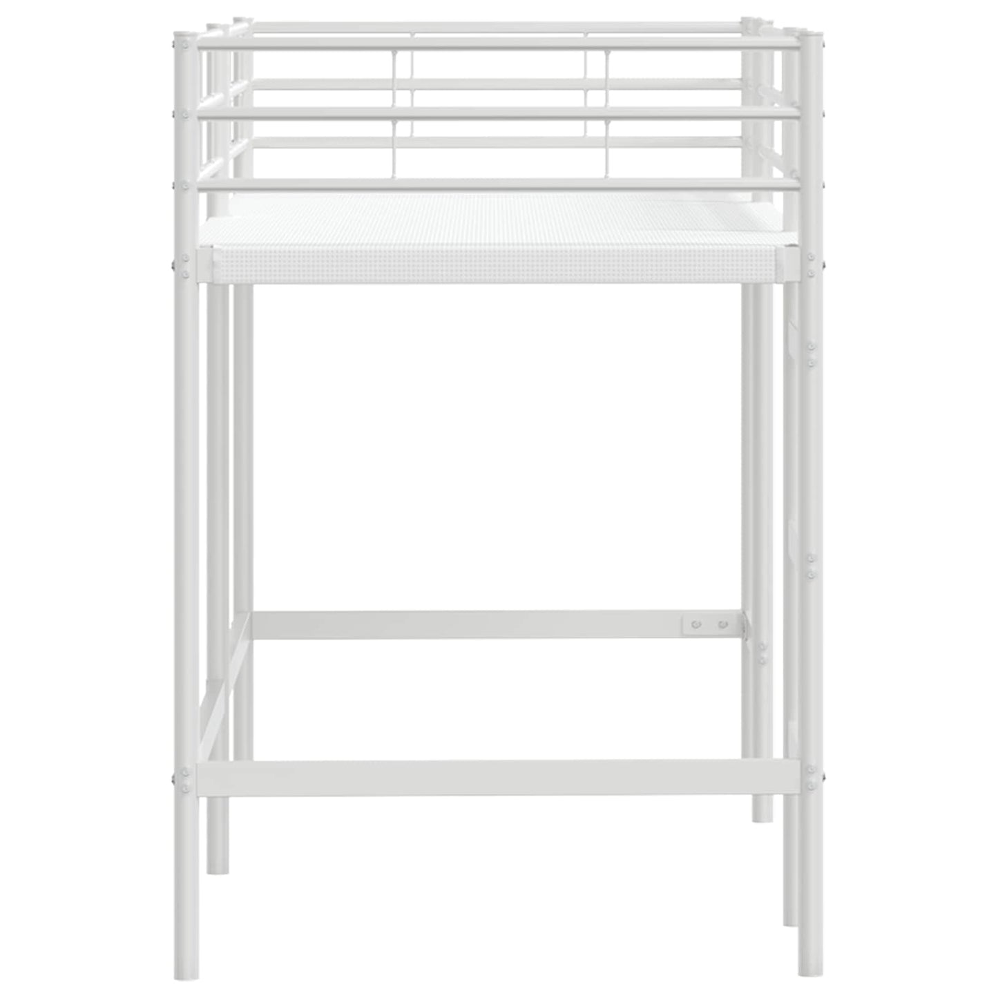 Struttura del letto loft per bambini Bianco 99,5 x 190 cm