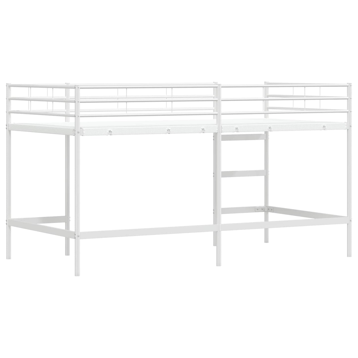 Struttura del letto loft per bambini Bianco 99,5 x 200 cm