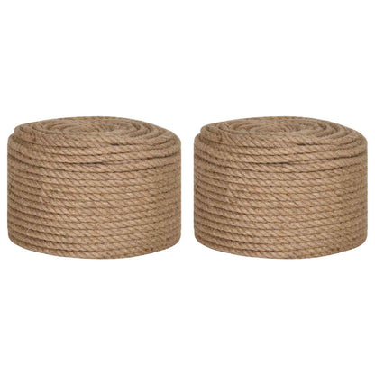 Spago in juta 2 pcs 100 m 2 Naturale 100% juta Tossa | homemem39