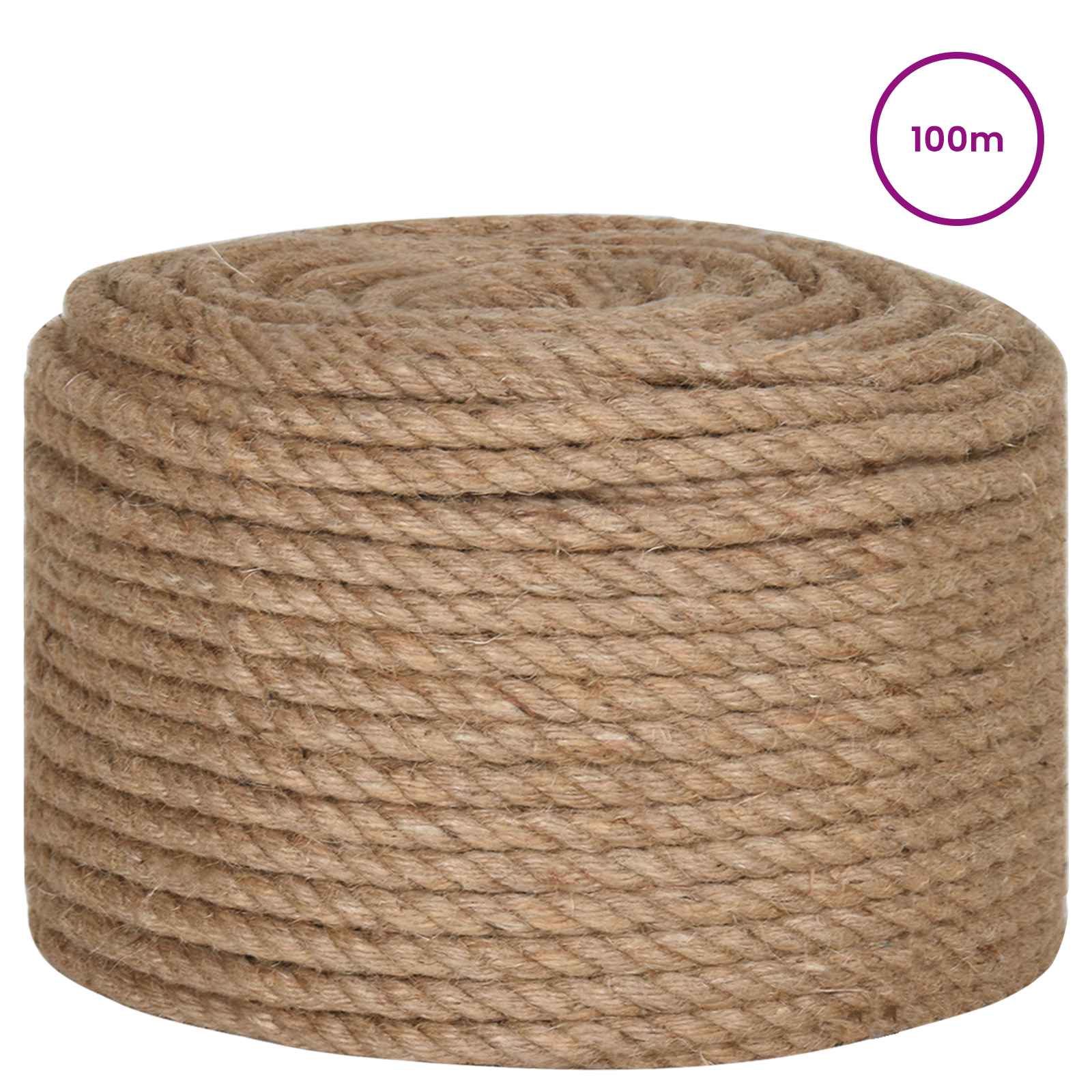 Spago in juta 2 pcs 100 m 2 Naturale 100% juta Tossa | homemem39