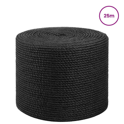 Corda di Juta 6 Nero 100% juta Tossa