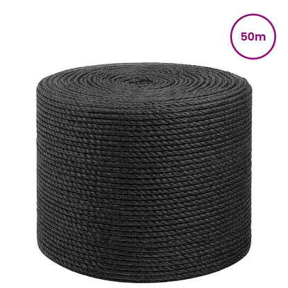 Corda di Juta 8 Nero 100% juta Tossa | homemem39