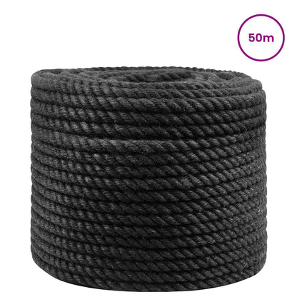 Corda di Juta 12 Nero 100% juta Tossa | homemem39