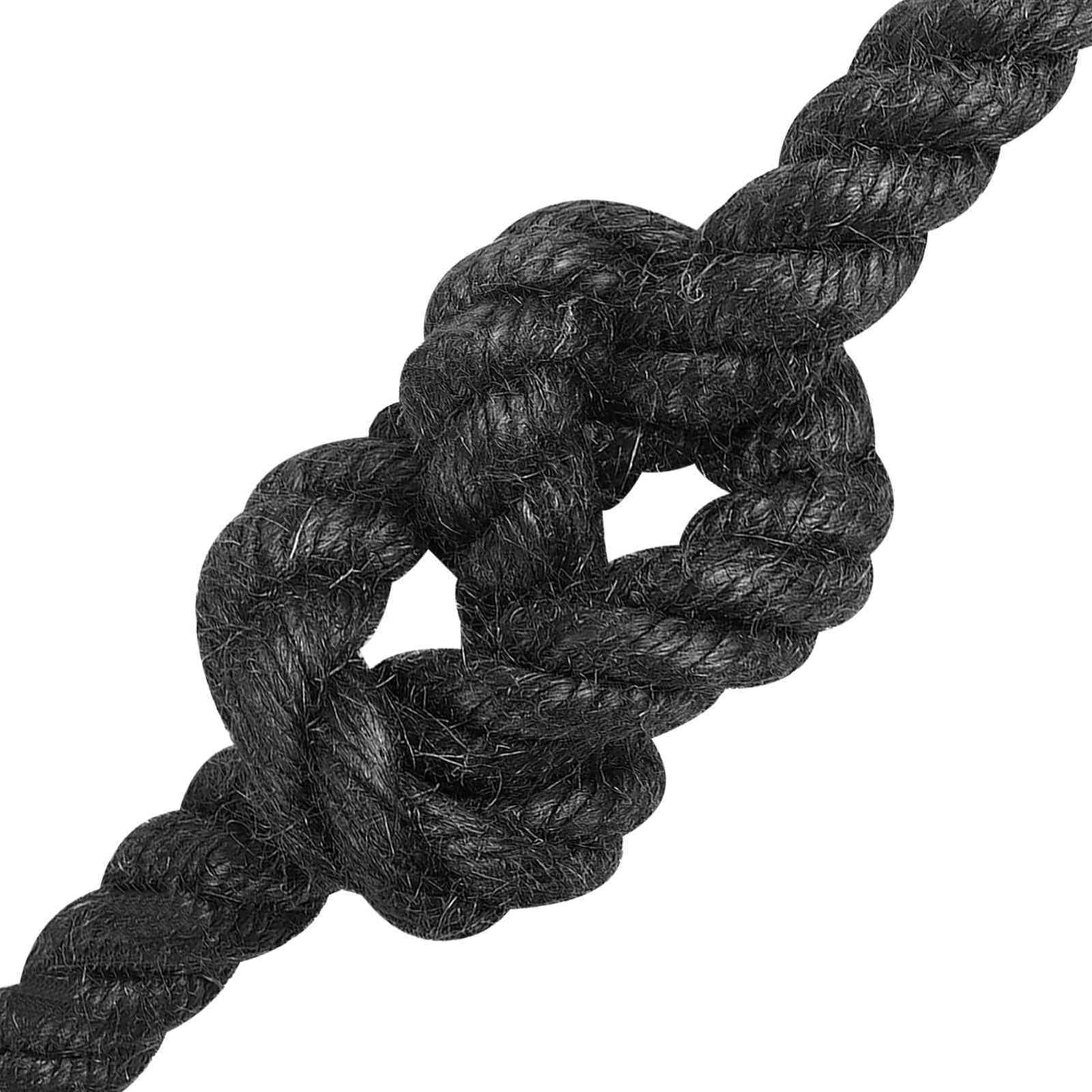 Corda di Juta 12 Nero 100% juta Tossa | homemem39
