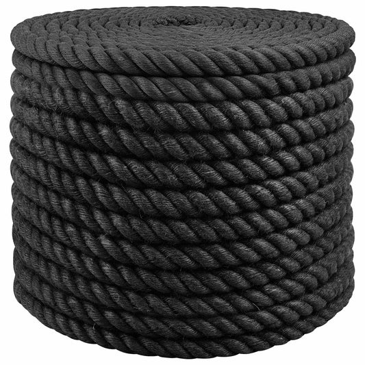 Corda di Juta 24 Nero 100% juta Tossa | homemem39