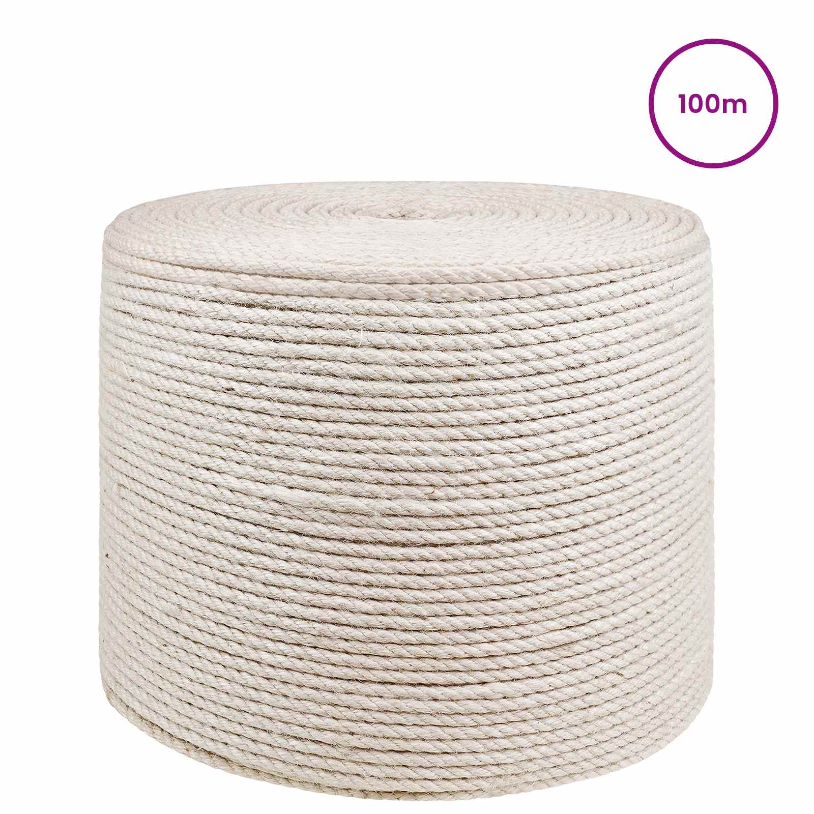 Spago in juta 4 Bianco 100% juta Tossa | homemem39