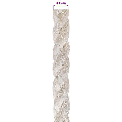 Corda di Juta 8 Bianco 100% juta Tossa | homemem39