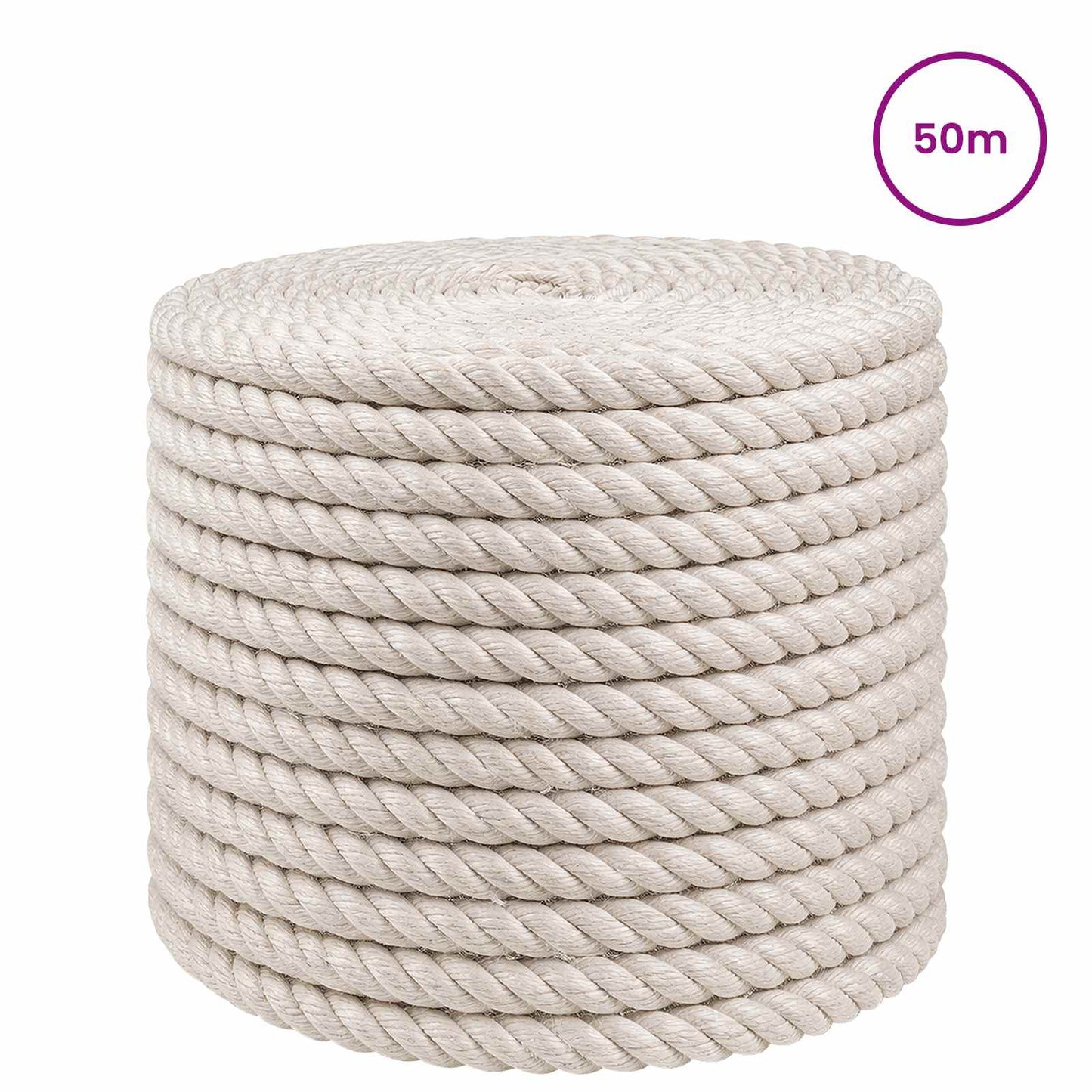 Corda di Juta 14 Bianco 100% juta Tossa | homemem39