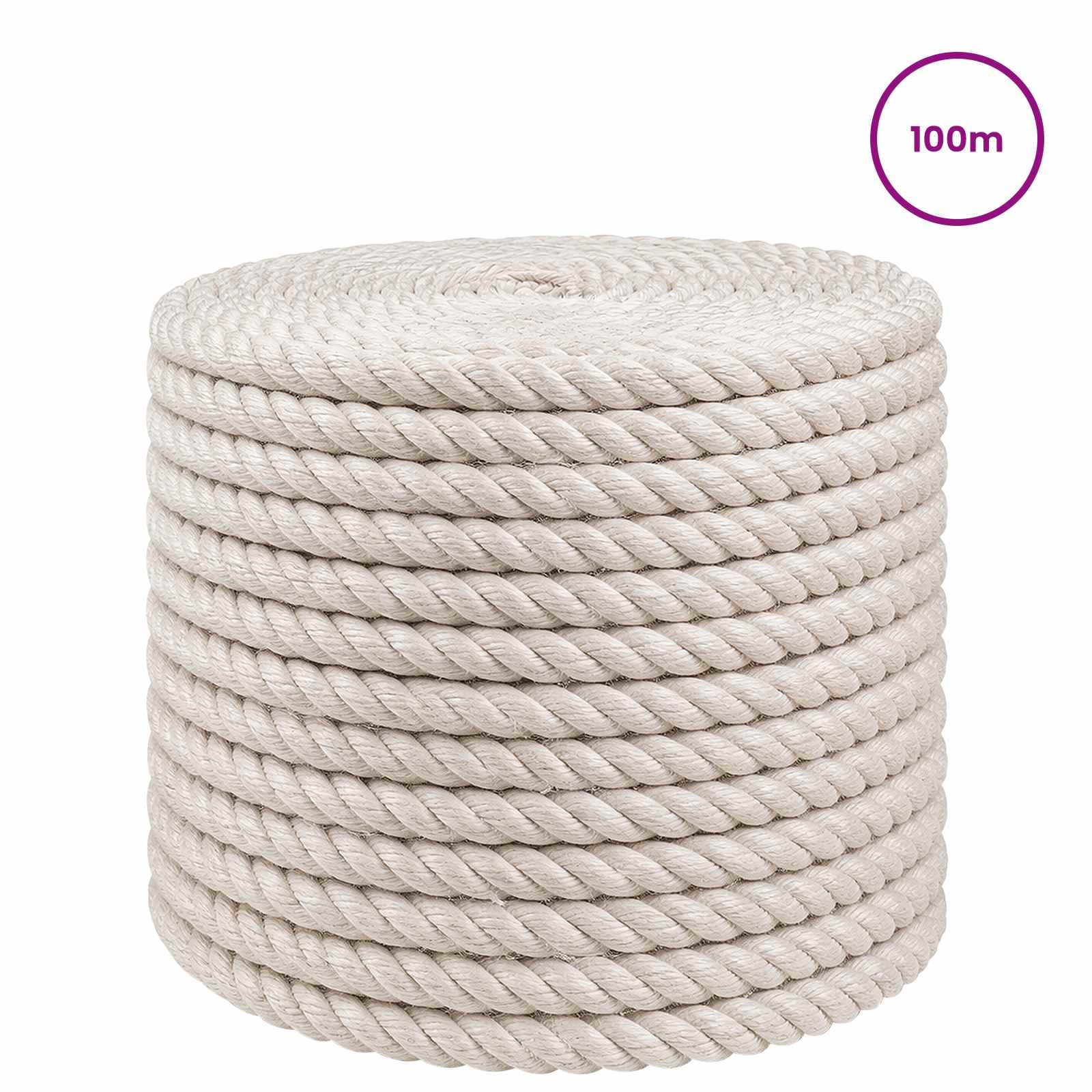Corda di Juta 14 Bianco 100% juta Tossa | homemem39