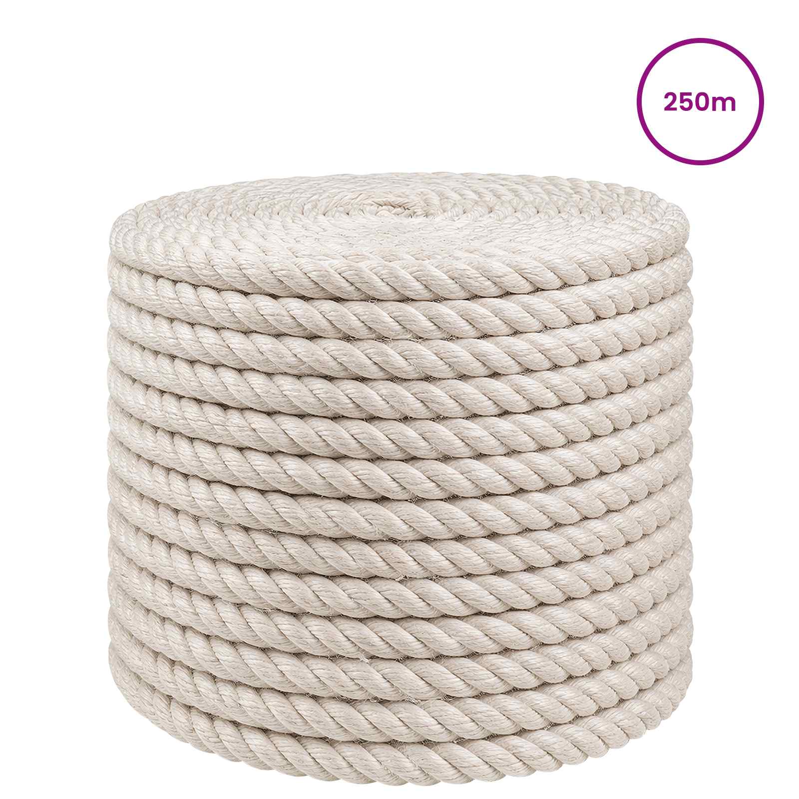 Corda di Juta 14 Bianco 100% juta Tossa | homemem39