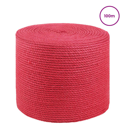 Corda di Juta 2 pcs Rosso 100% juta Tossa | homemem39