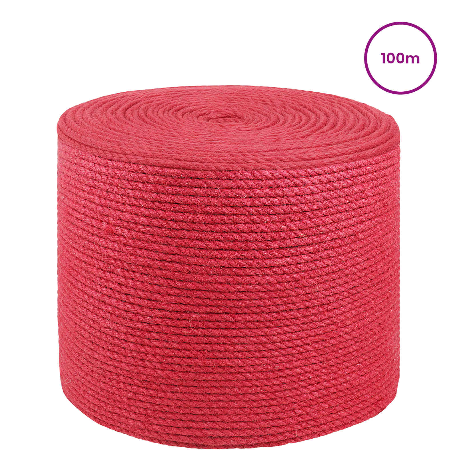 Corda di Juta Rosso 100% juta Tossa | homemem39