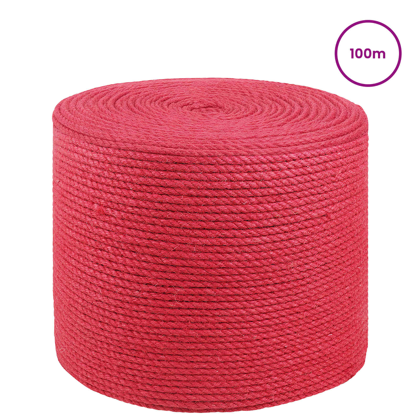 Corda di Juta Rosso 100% juta Tossa | homemem39