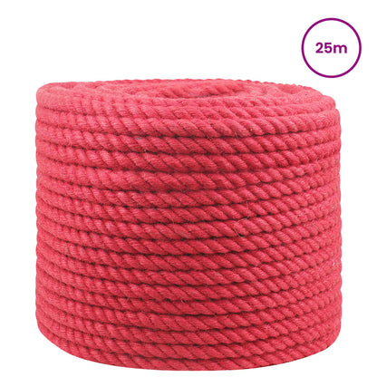 Corda di Juta Rosso 100% juta Tossa | homemem39
