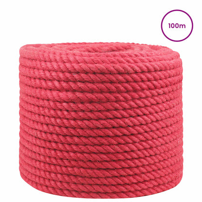 Corda di Juta Rosso 100% juta Tossa | homemem39