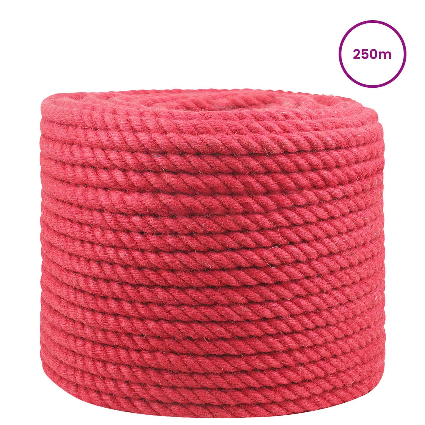 Corda di Juta Rosso 100% juta Tossa