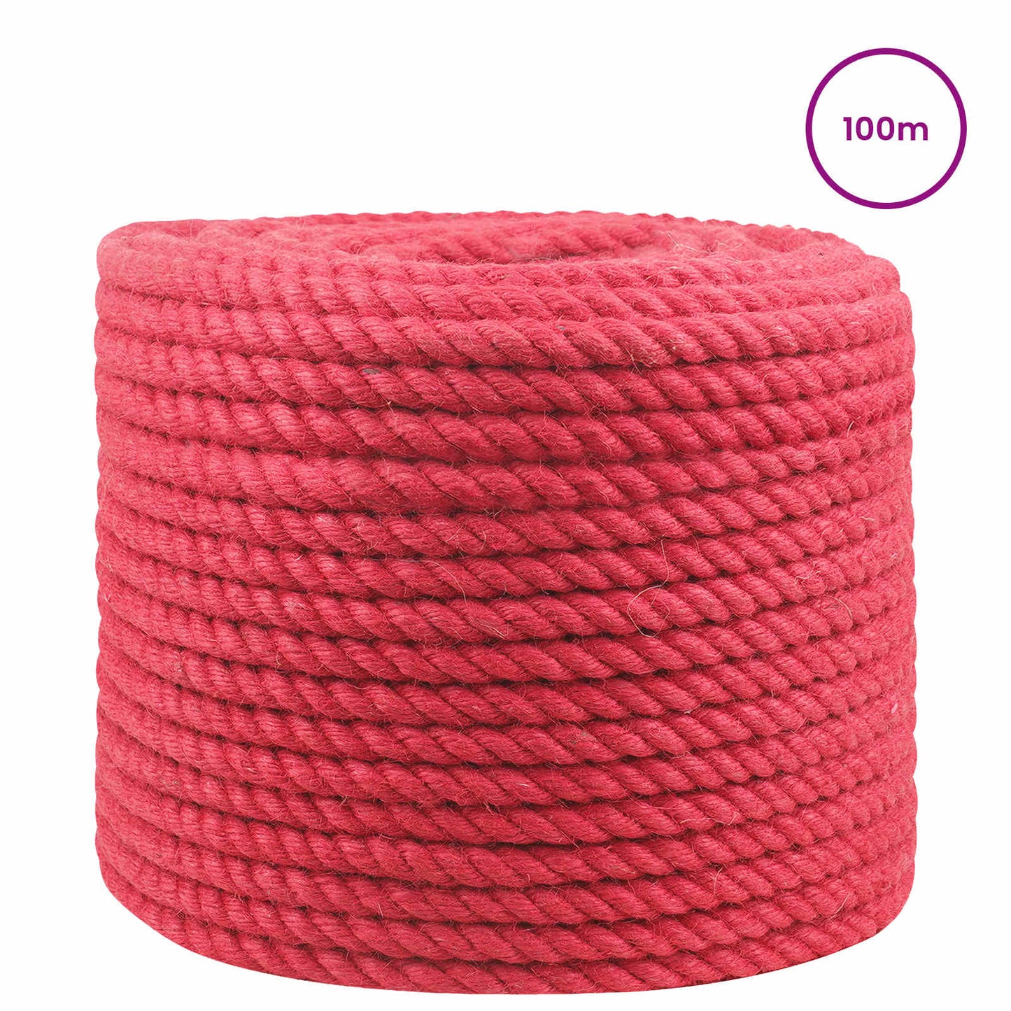 Corda di Juta Rosso 100% juta Tossa