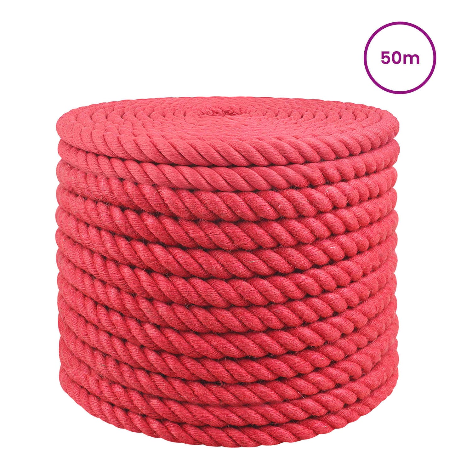 Corda di Juta Rosso 100% juta Tossa | homemem39