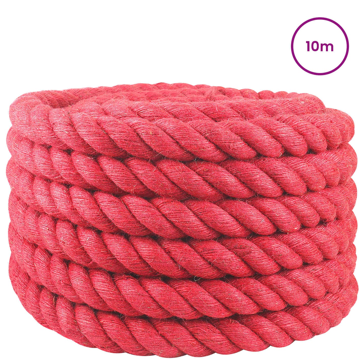 Corda di Juta Rosso 100% juta Tossa | homemem39