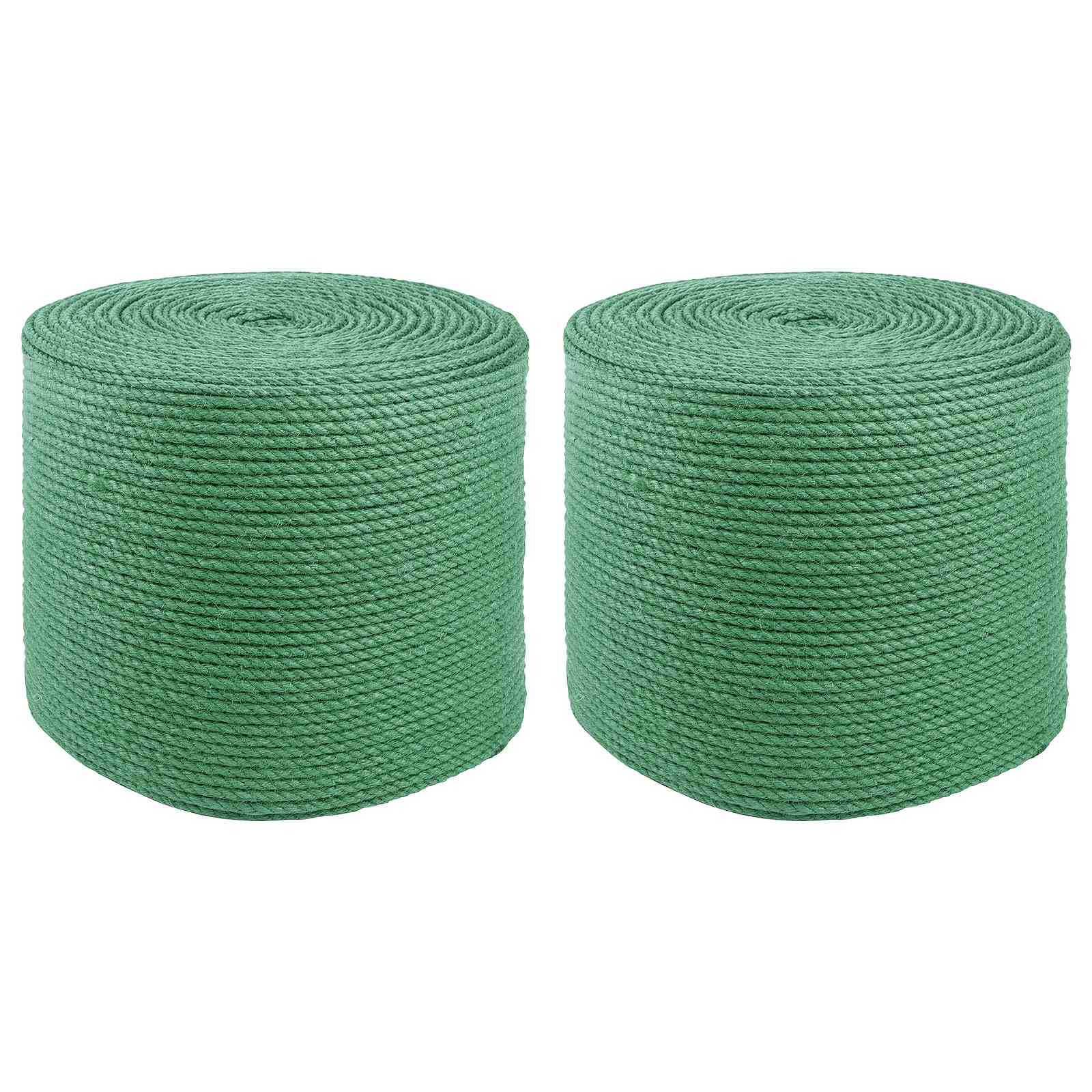 Corda di Juta 2 pcs Verde 100% juta Tossa | homemem39