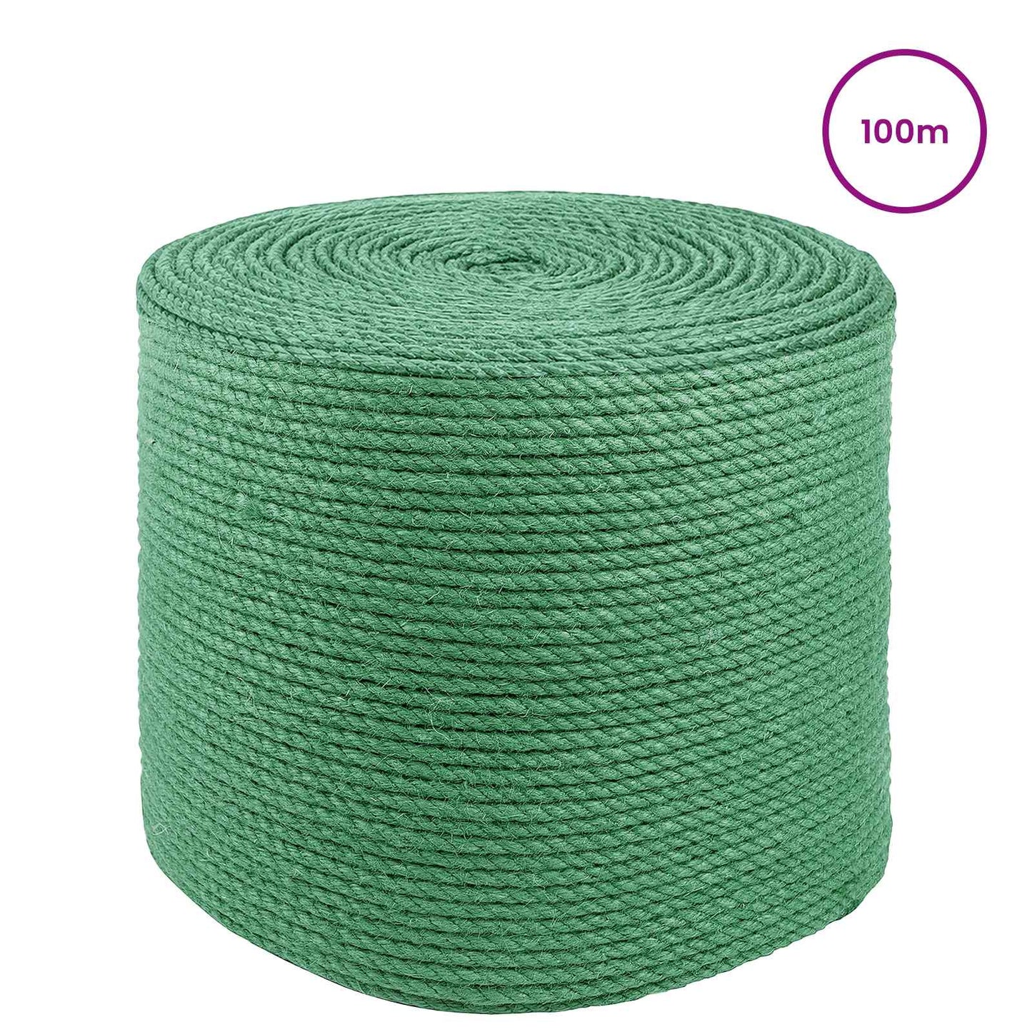 Corda di Juta 10 pcs Verde 100% juta Tossa | homemem39