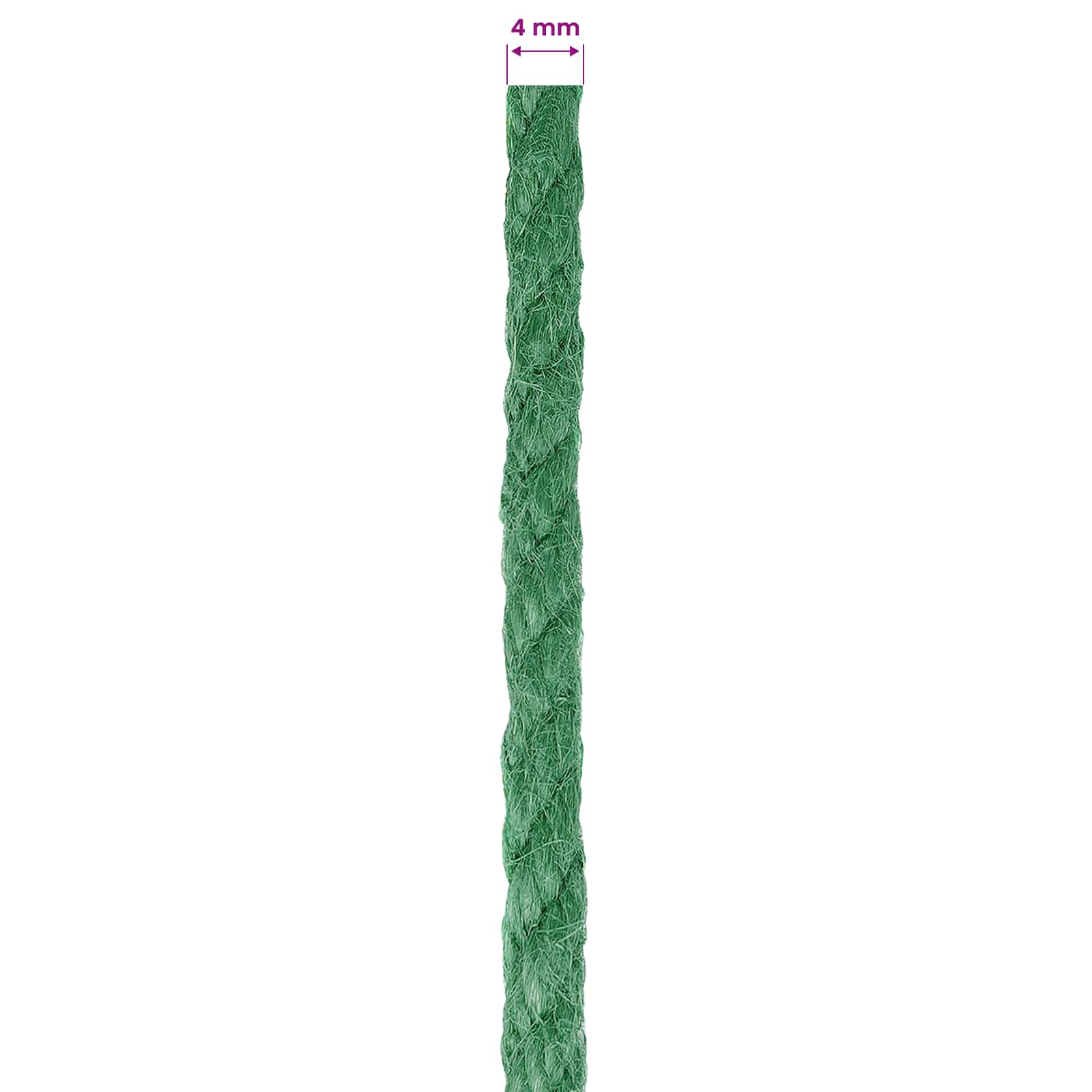 Corda di Juta Verde 100% juta Tossa | homemem39