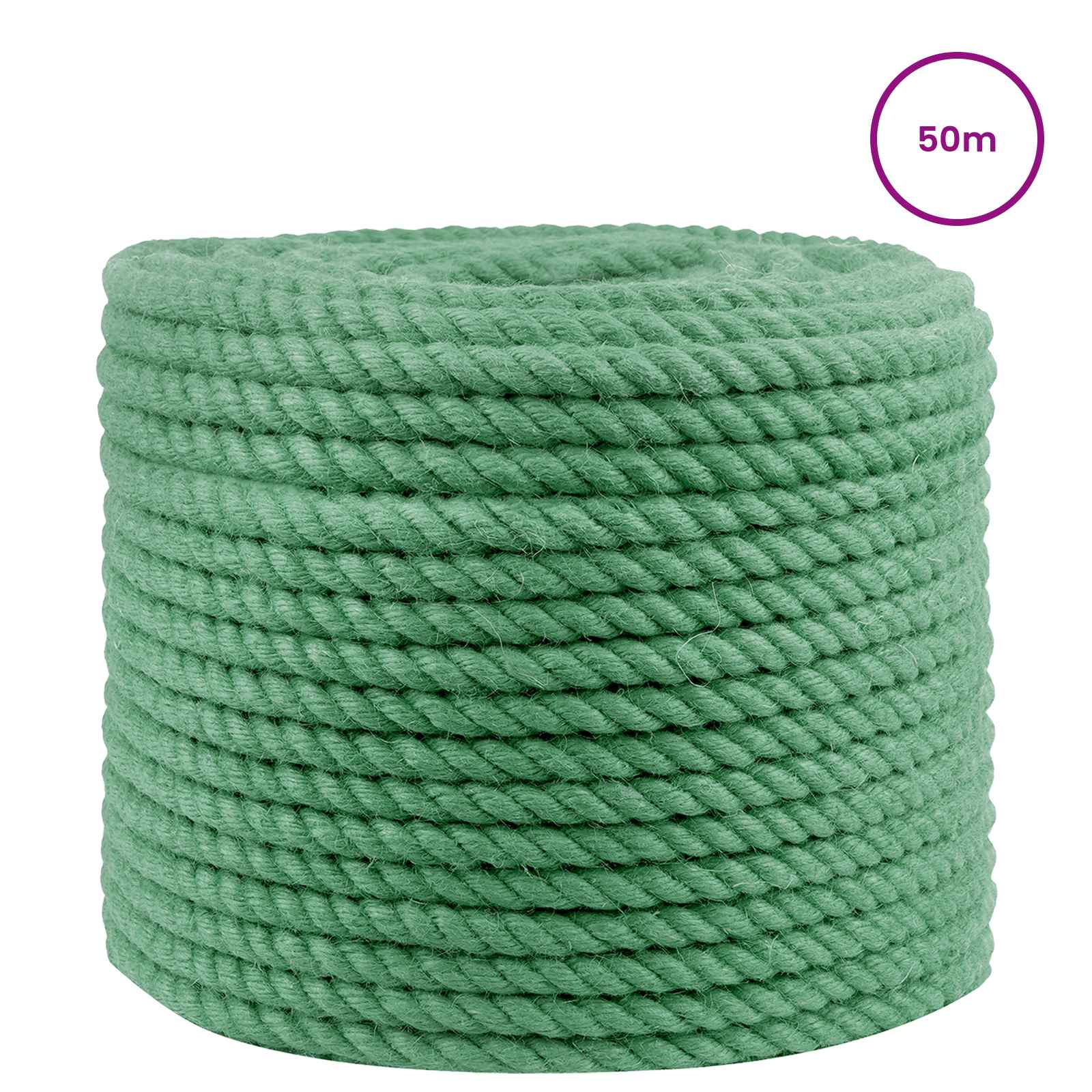 Corda di Juta Verde 100% juta Tossa | homemem39