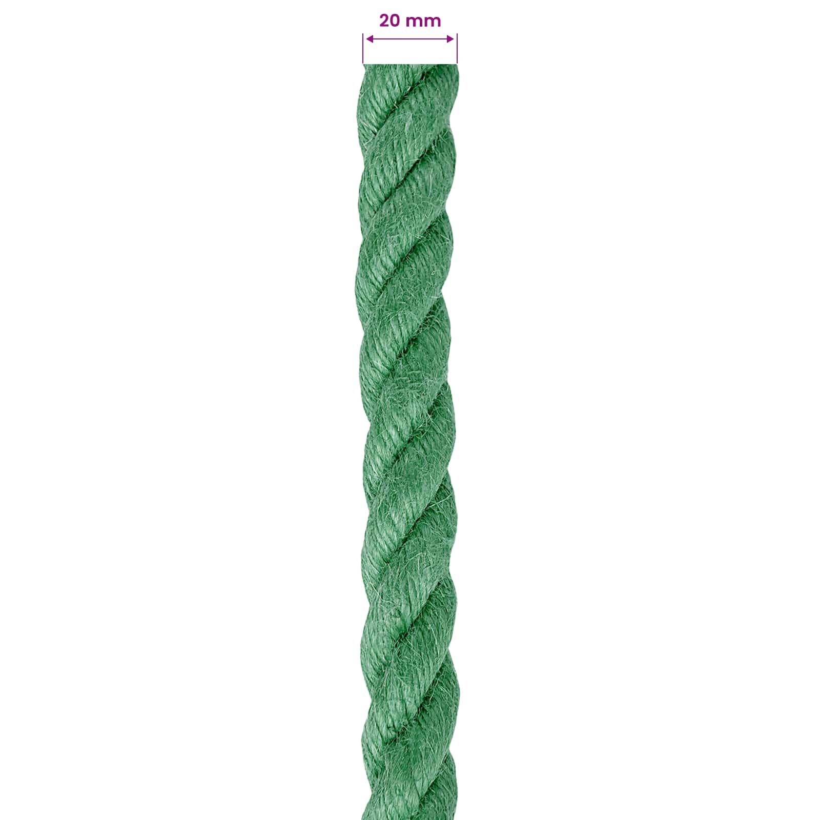 Corda di Juta Verde 100% juta Tossa | homemem39