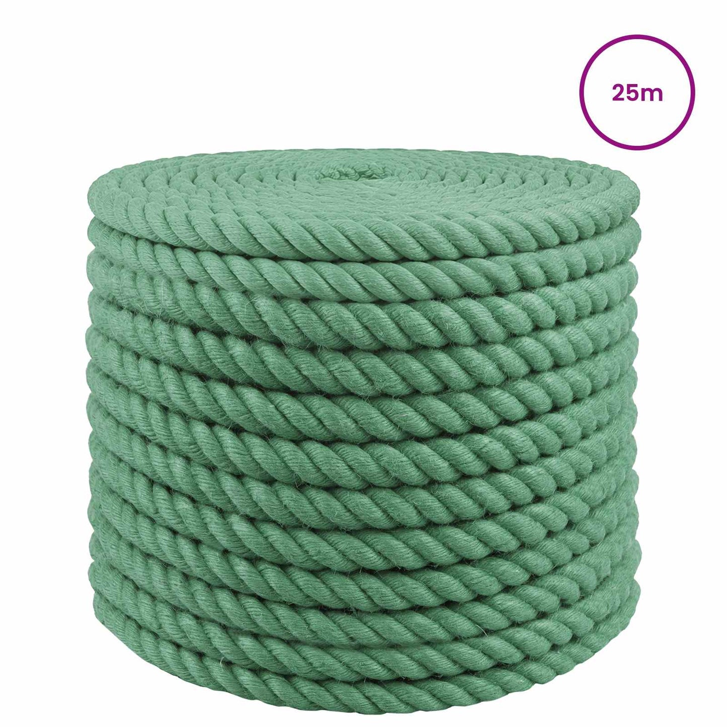 Corda di Juta Verde 100% juta Tossa | homemem39