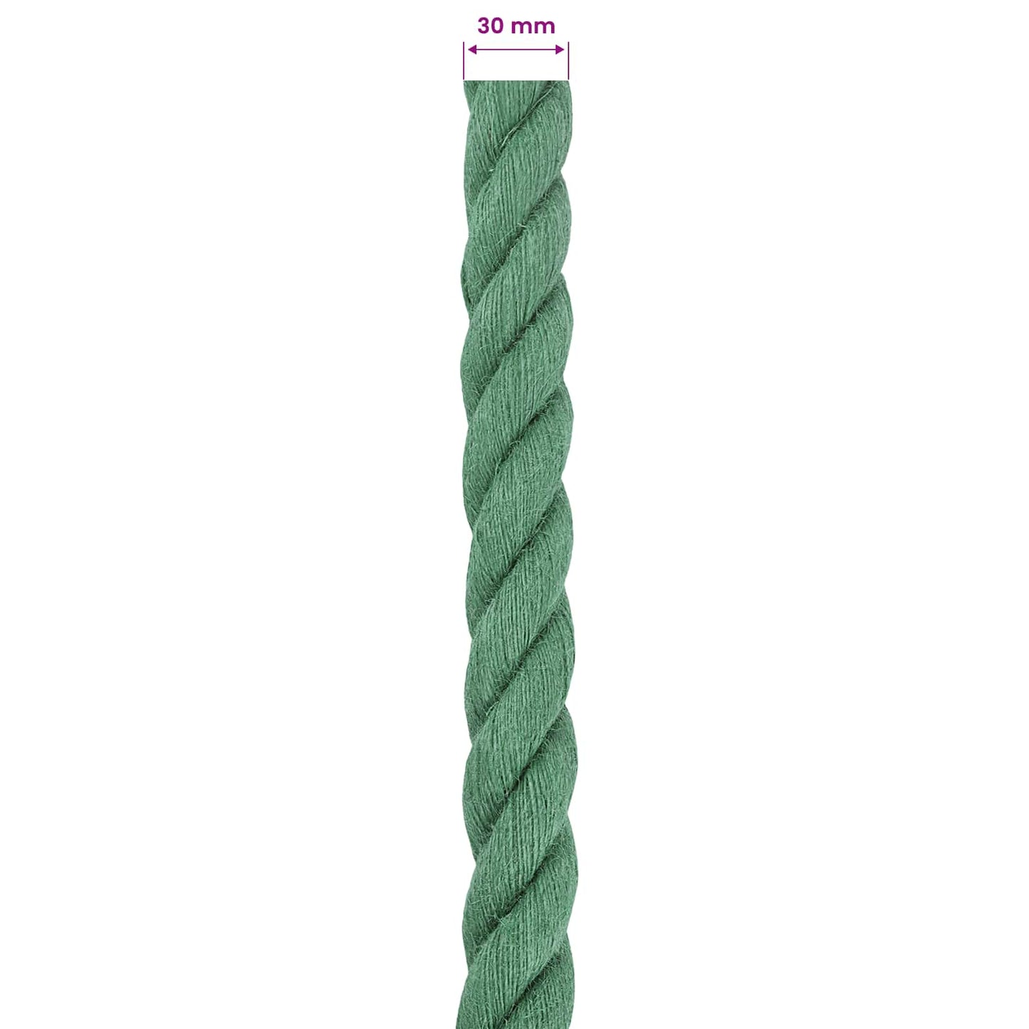 Corda di Juta Verde 100% juta Tossa | homemem39