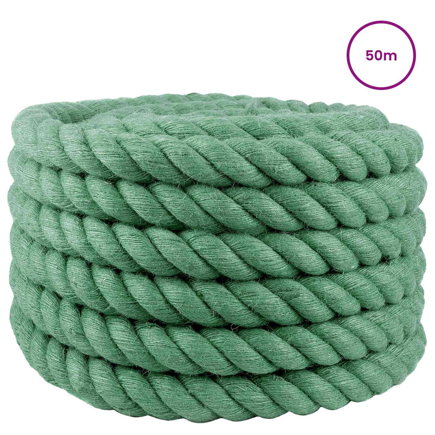 Corda di Juta Verde 100% juta Tossa | homemem39