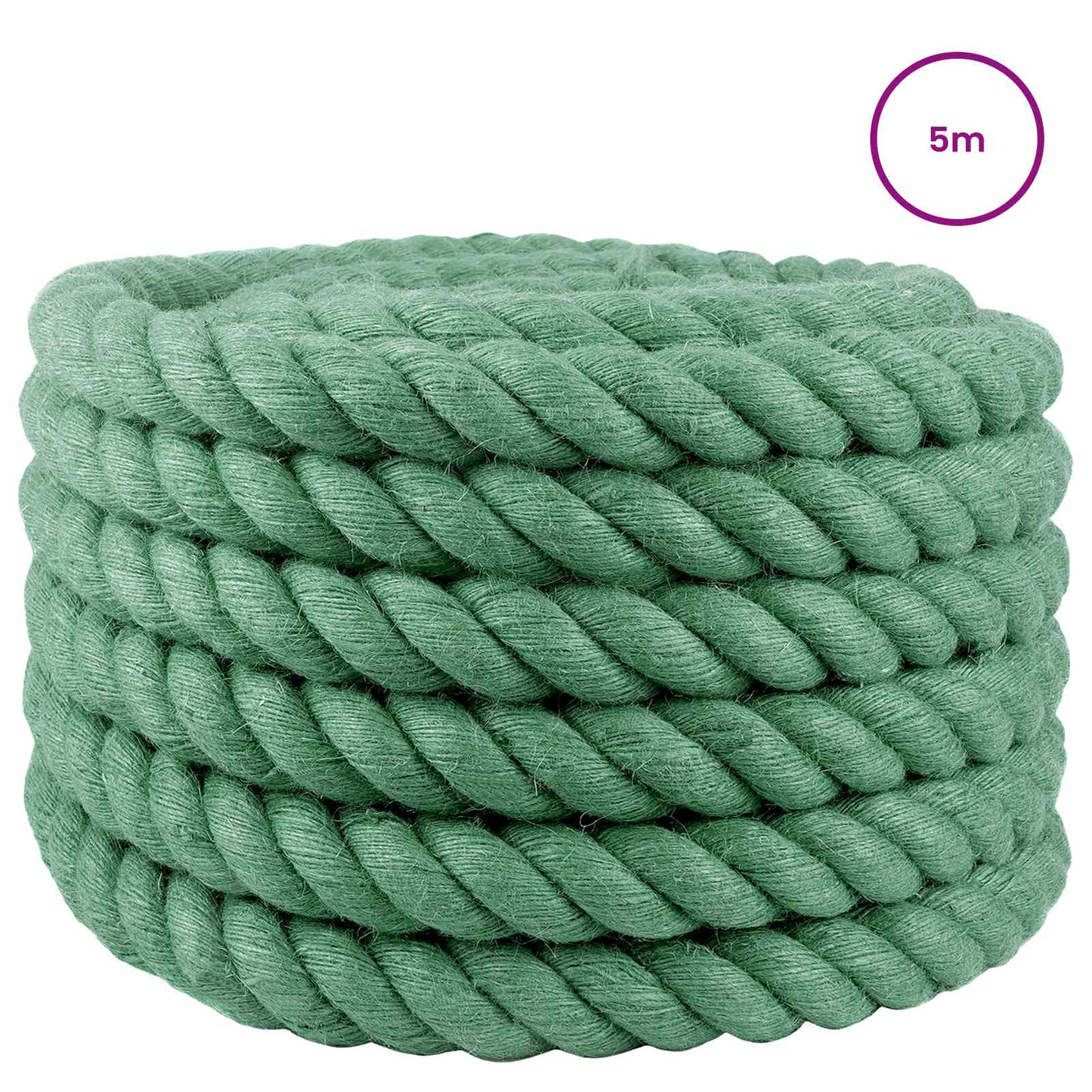 Corda di Juta Verde 100% juta Tossa | homemem39