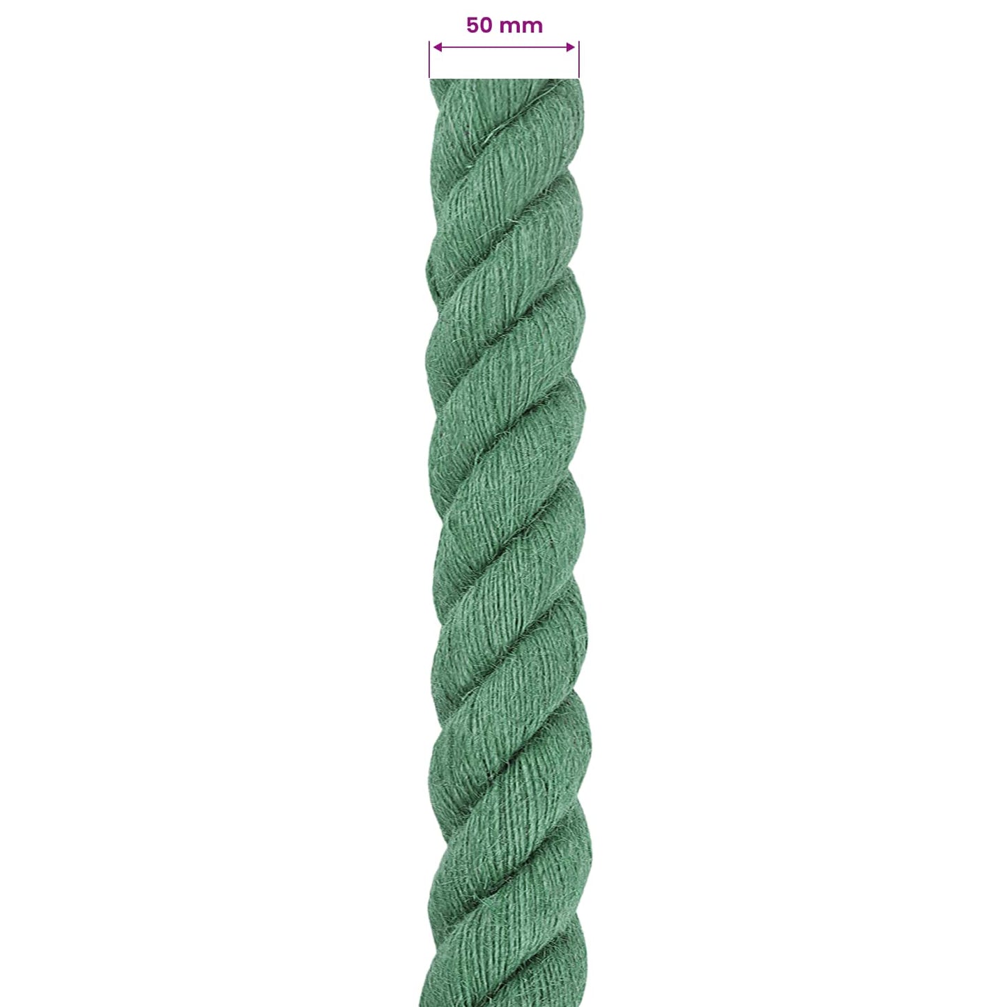 Corda di Juta Verde 100% juta Tossa | homemem39