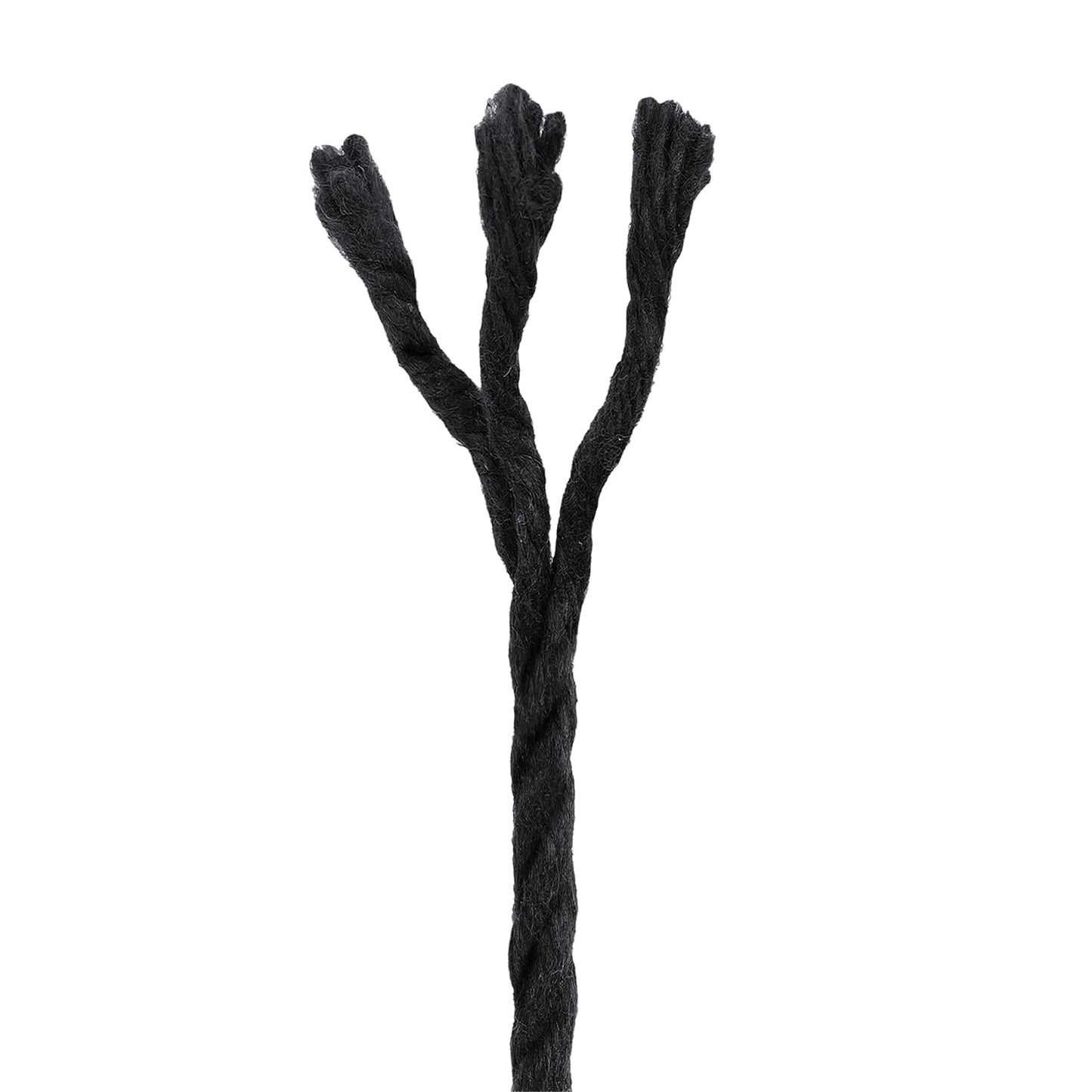 Corda 2 pcs Nero Cotone | homemem39