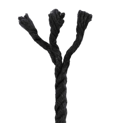 Corda Nero 0,8 x 0,8 x 5000 cm Cotone | homemem39