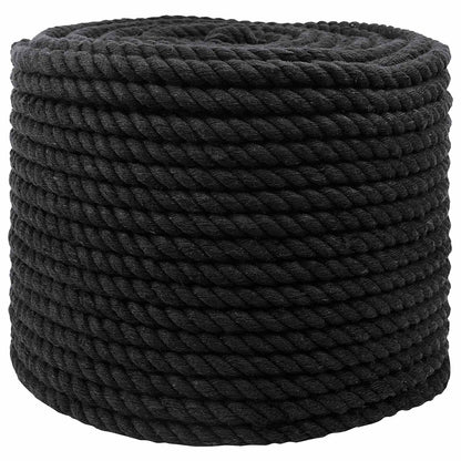 Corda Nero 1 x 1 x 2500 cm Cotone | homemem39