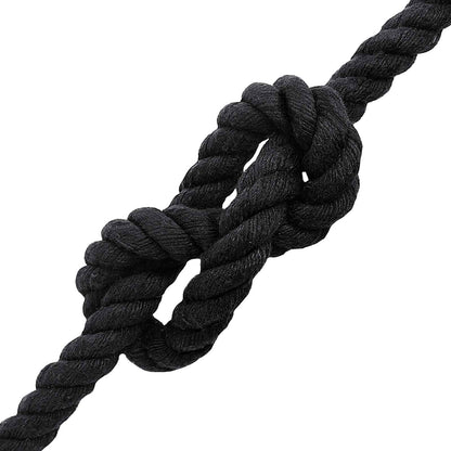 Corda Nero 1,6 x 1,6 x 10000 cm Cotone | homemem39