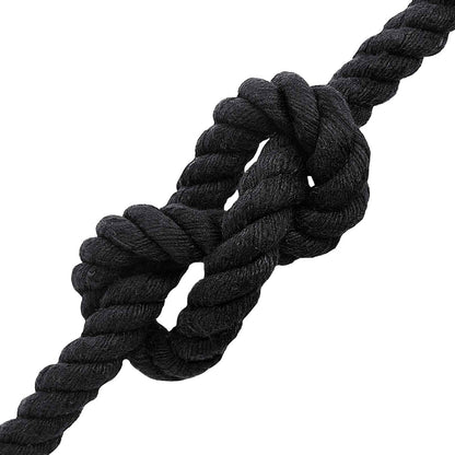 Corda Nero 2 x 2 x 5000 cm Cotone | homemem39