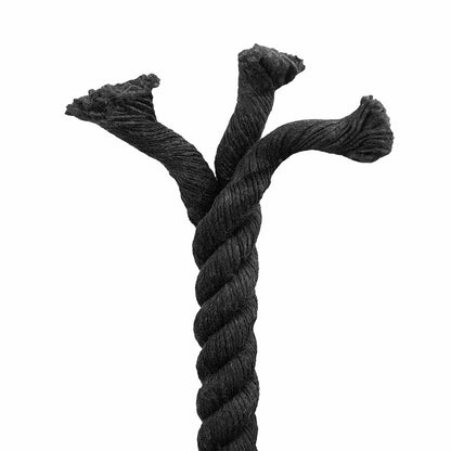 Corda Nero 2,4 x 2,4 x 2500 cm Cotone | homemem39